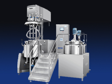 SME-BE500L真空乳化機(jī)，下均質(zhì)螺帶攪拌